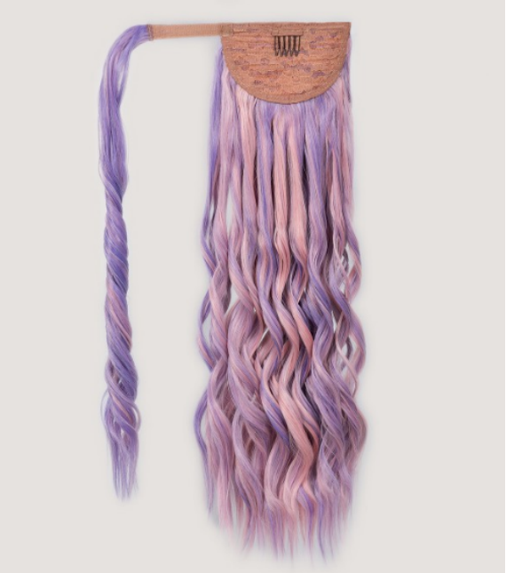 Lilac Synthetic Ponytail Extension